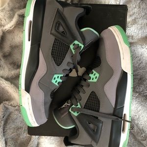Nike Air Jordan 4 Green Glow 2013 Release